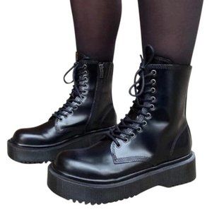 Jeffrey Campbell Sopas Lugged Platform Combat Boot